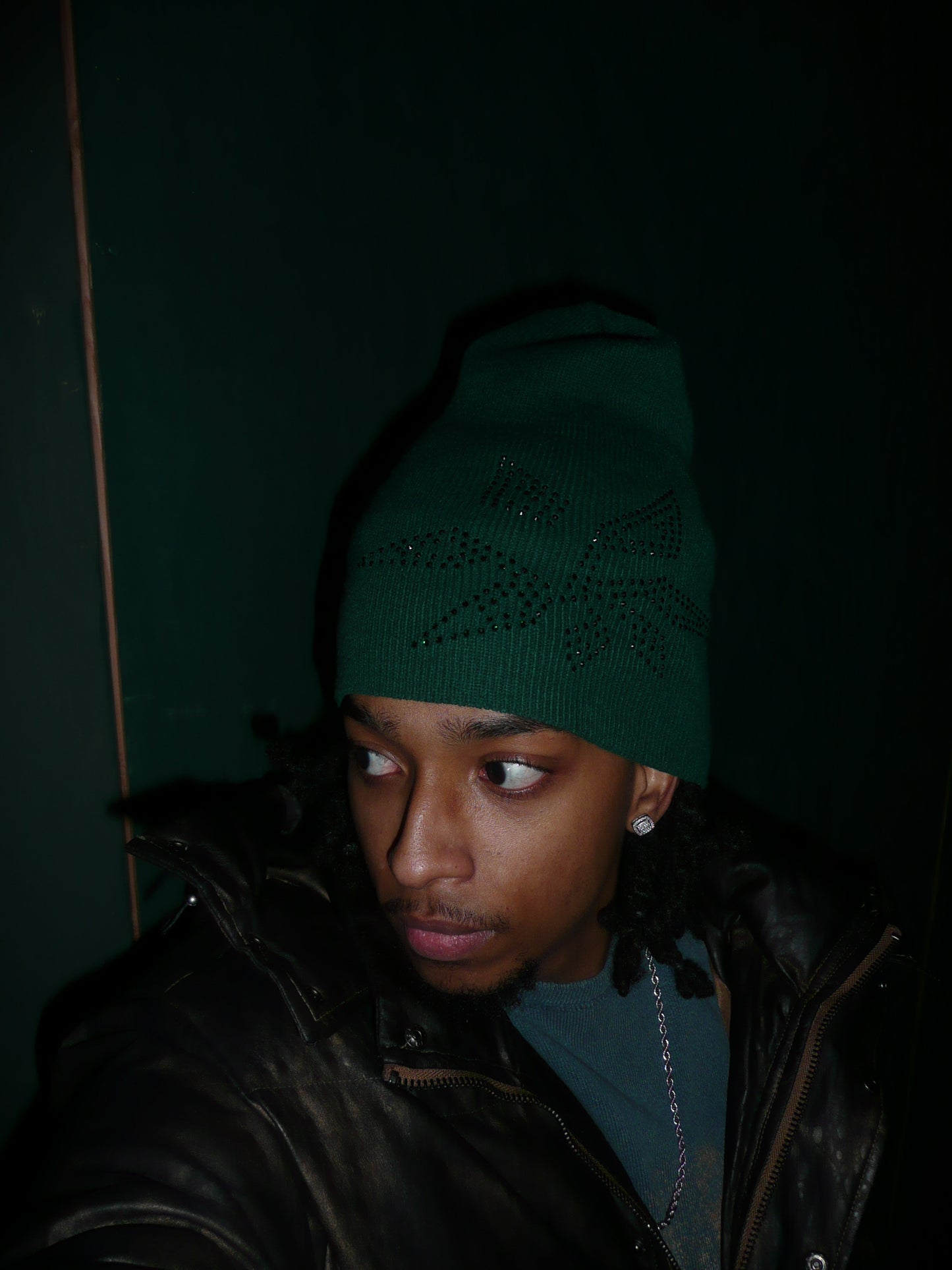 Emerald Star Beanie