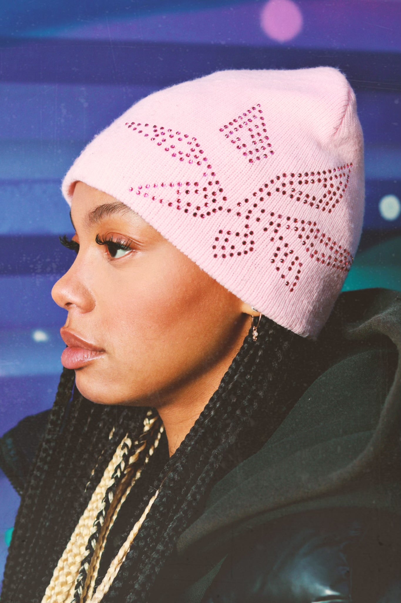 Rose Star Beanie