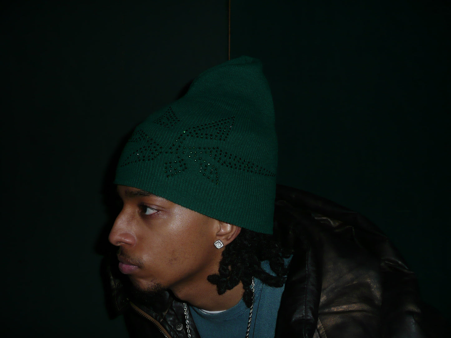 Emerald Star Beanie